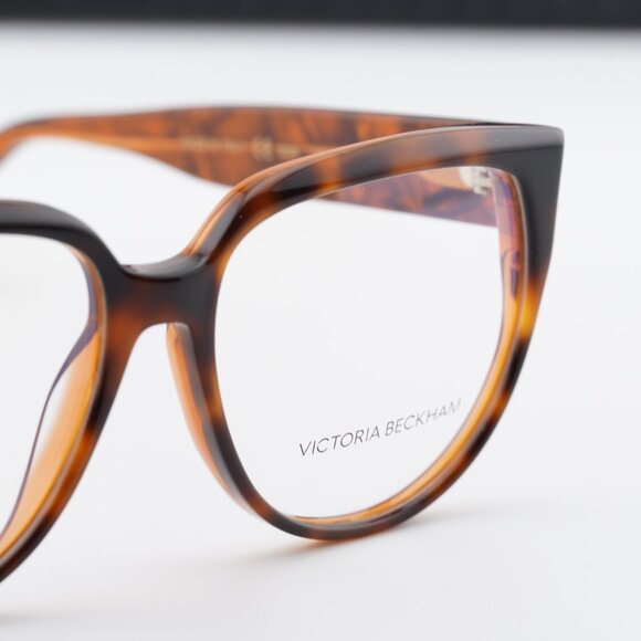 Victoria Beckham VB2617 218 Geometric Eyeglasses - Havana Caramel 55mm main image 7